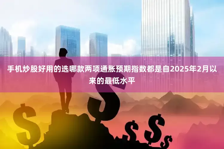 手机炒股好用的选哪款两项通胀预期指数都是自2025年2月以来的最低水平
